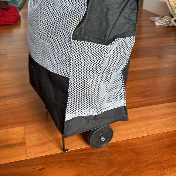 Black with Mesh Rolling Bag - Picture 5 of 11